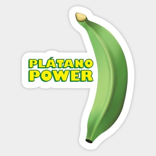 Platano Power Sticker